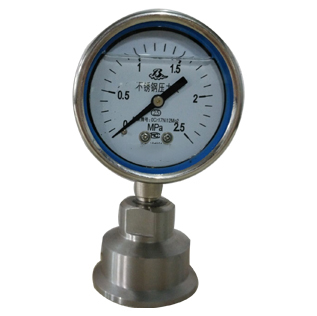 Y-60B-FZ衛(wei)生型隔膜(mo)耐震壓力(lì)表