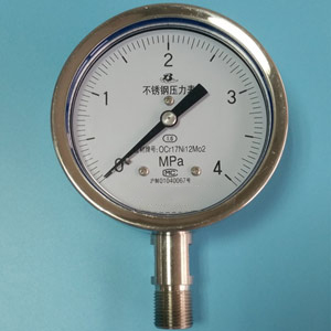 Y-100B-F不鏽鋼(gāng)壓力表